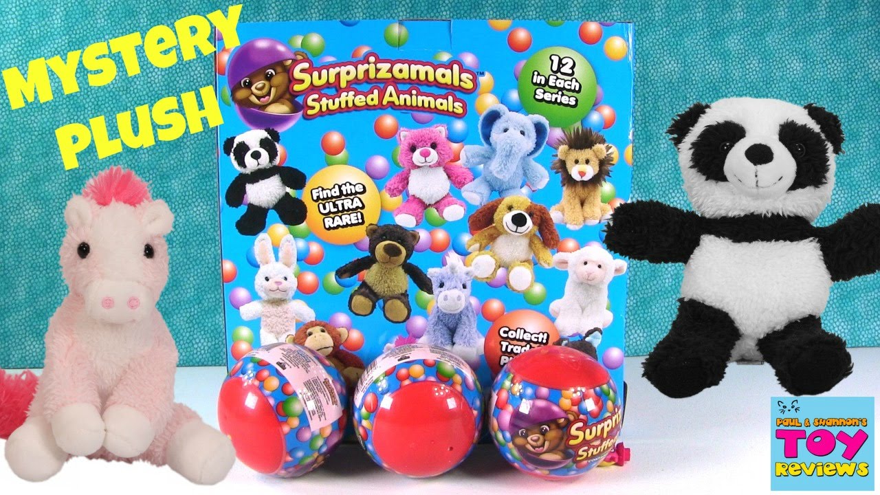 Surprizamals Blind Bag Stuffed Animal Plush Opening | PSToyReviews
