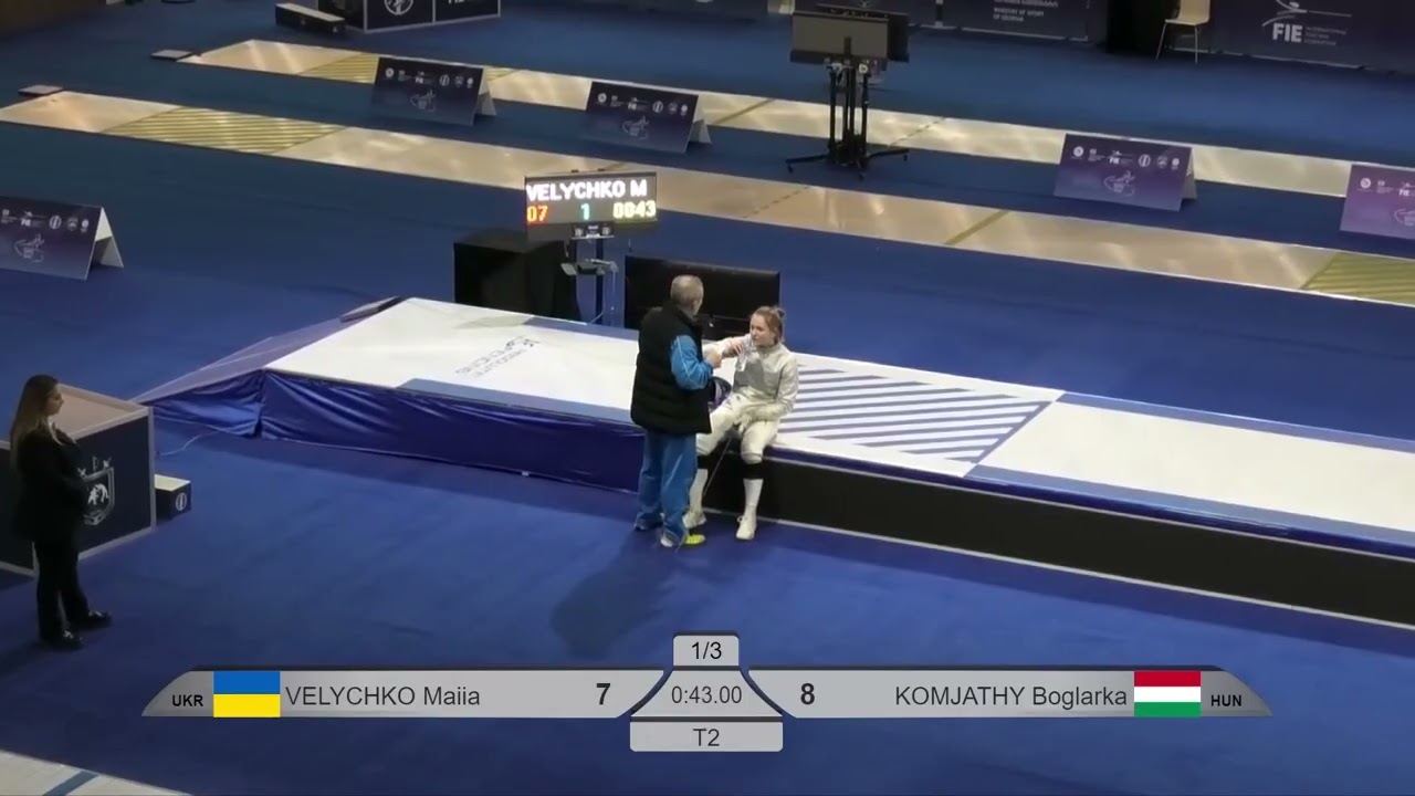 Euro Champs 2026 CWS - GOLD - Maiia Velychko UKR v Boglarka Komjathy HUN