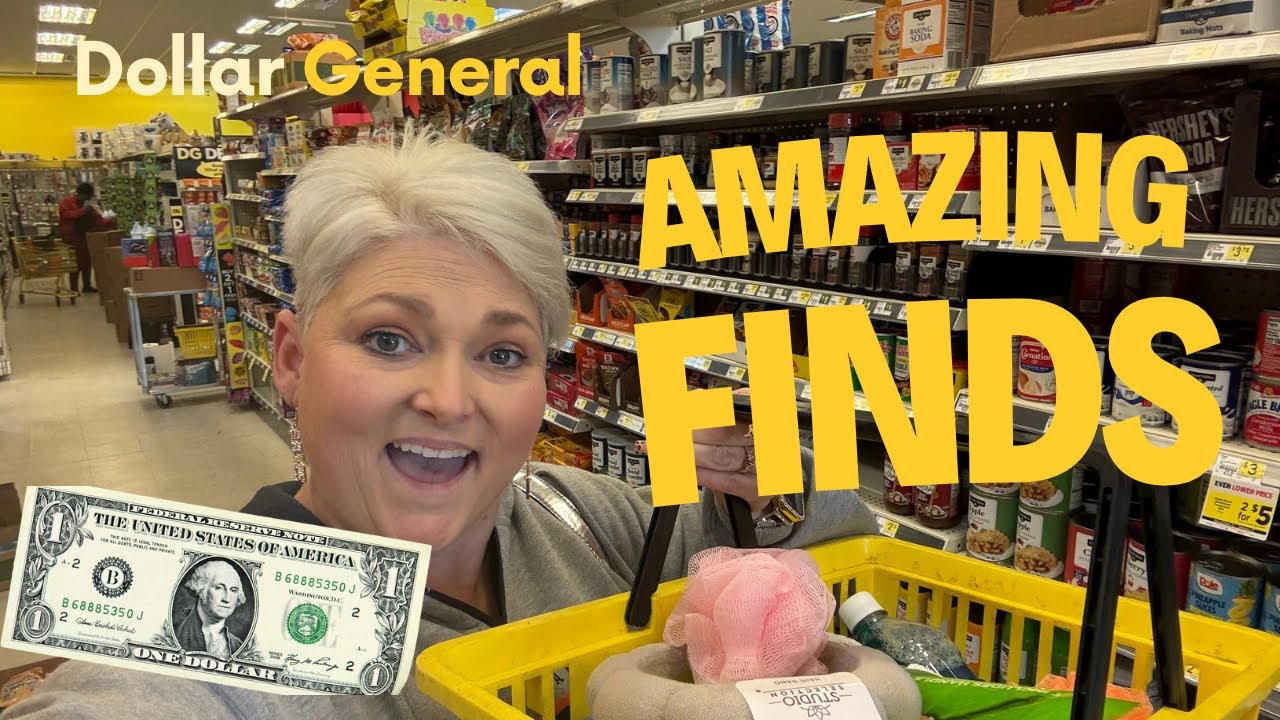 В магазине Dollar General потрясающие находки по доллару… Вау!! Пойдемте за покупками 🛍️