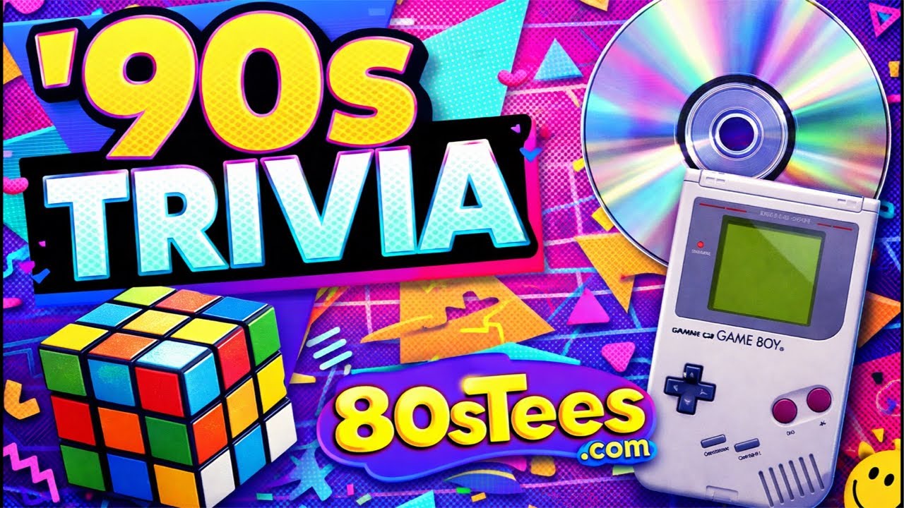 90’s Trivia! Win shirts from 80sTees! 🎉🙌