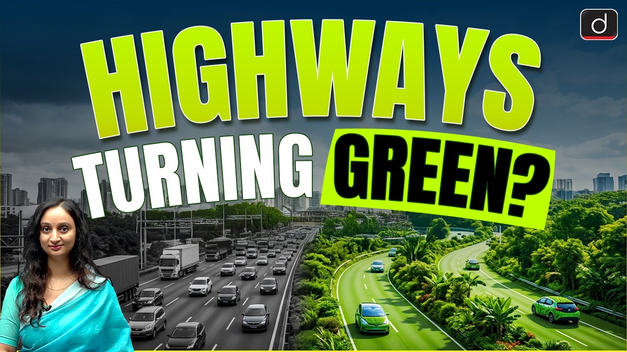 NHAI Green Cover Index Report | National Highways | Latest Update | Drishti IAS English