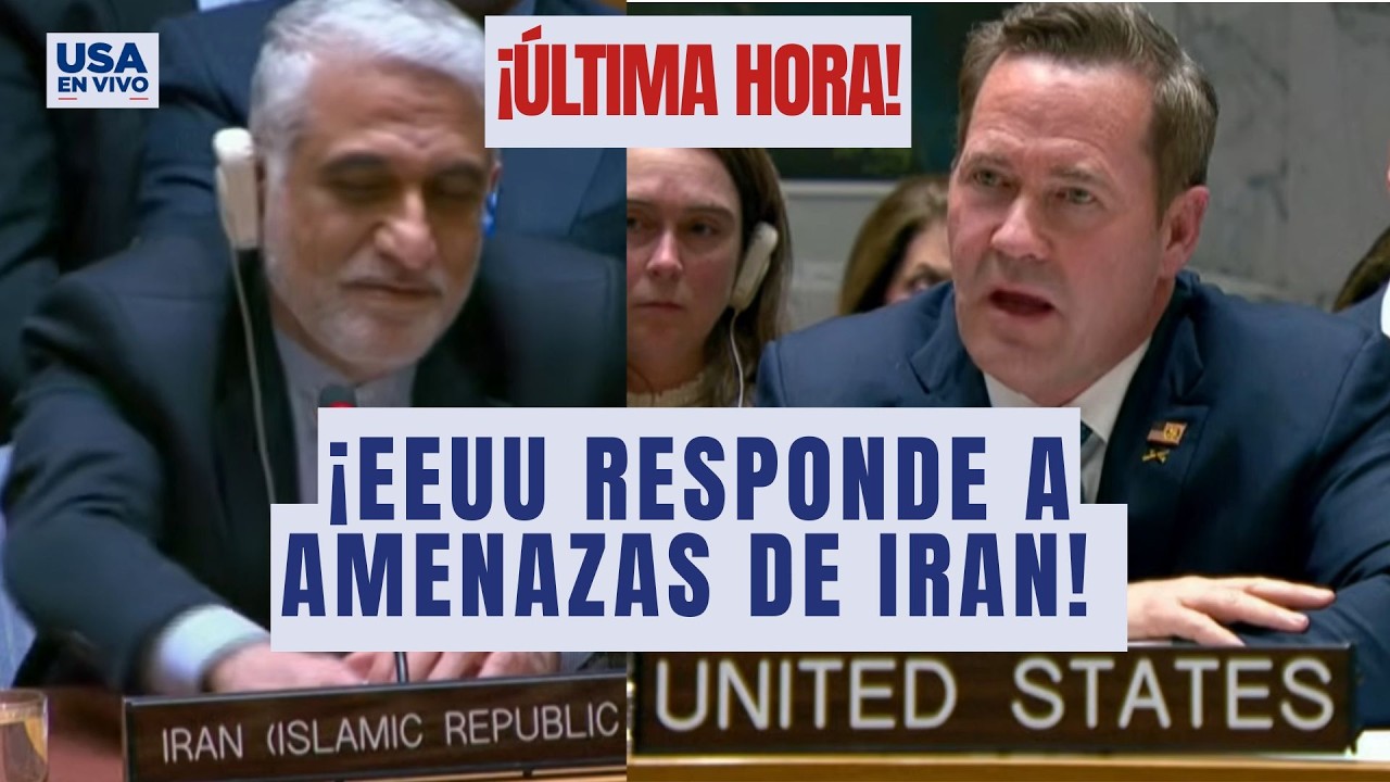 EE.UU. RESPONDE a las amenazas de Irán en la ONU | USA EN VIVO 🔴