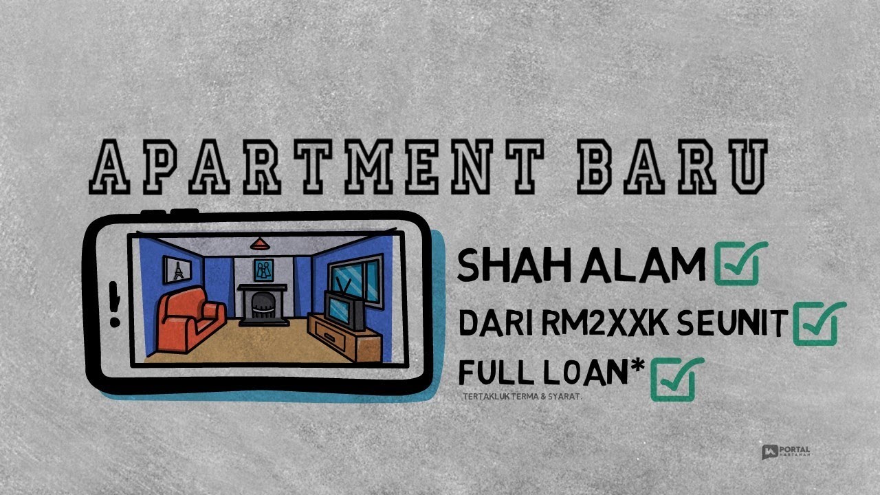 Apartment Baru (Mampu Milik) Di Seksyen 13 Shah Alam.