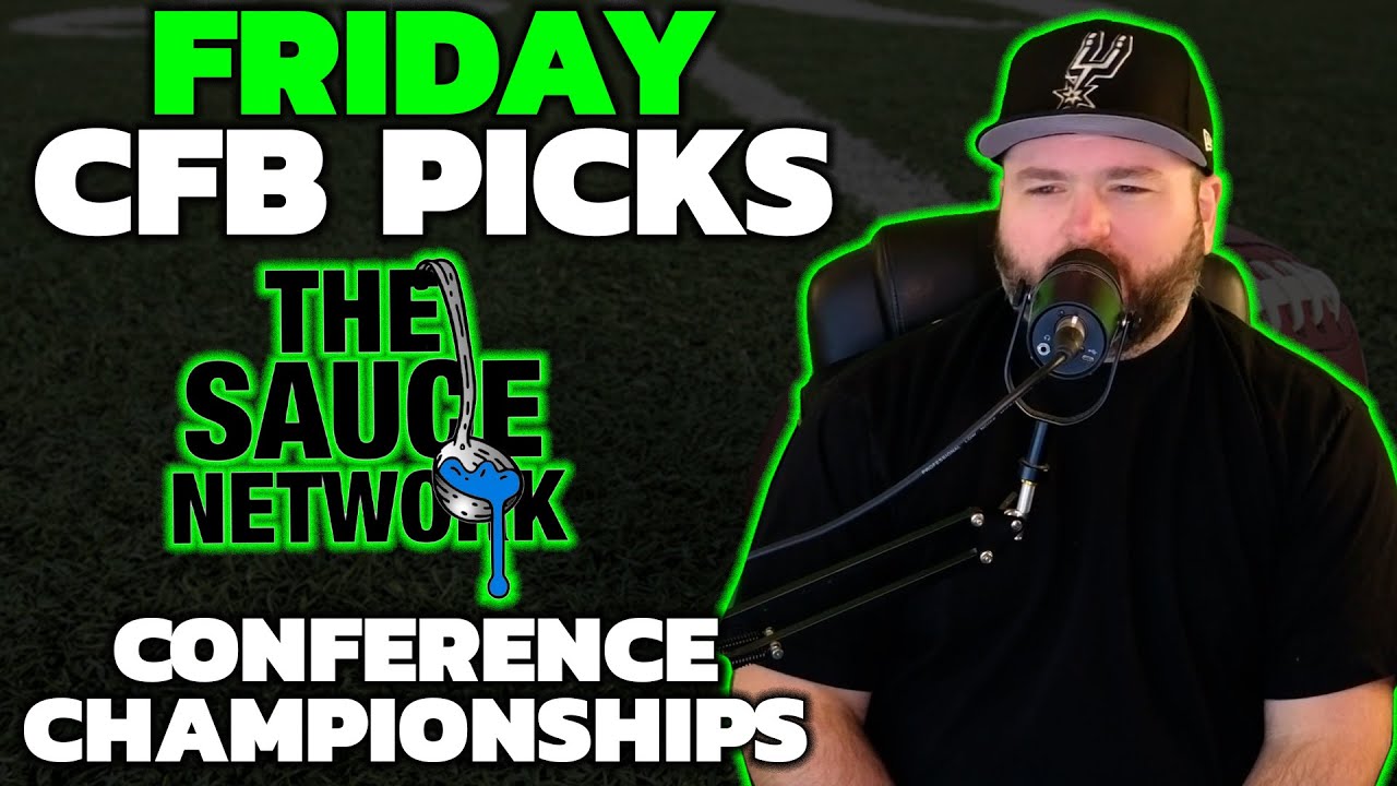 College Football Picks - Friday Conference Championships with Kyle Kirms