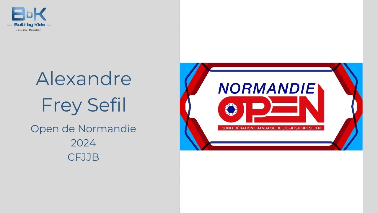 Alexandre Frey Sefil- Open de Normandie