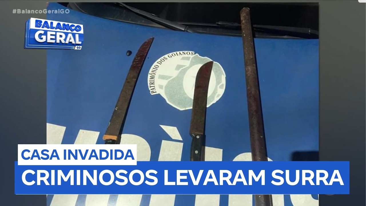 Criminosos invadem residência e são agredidos por moradores