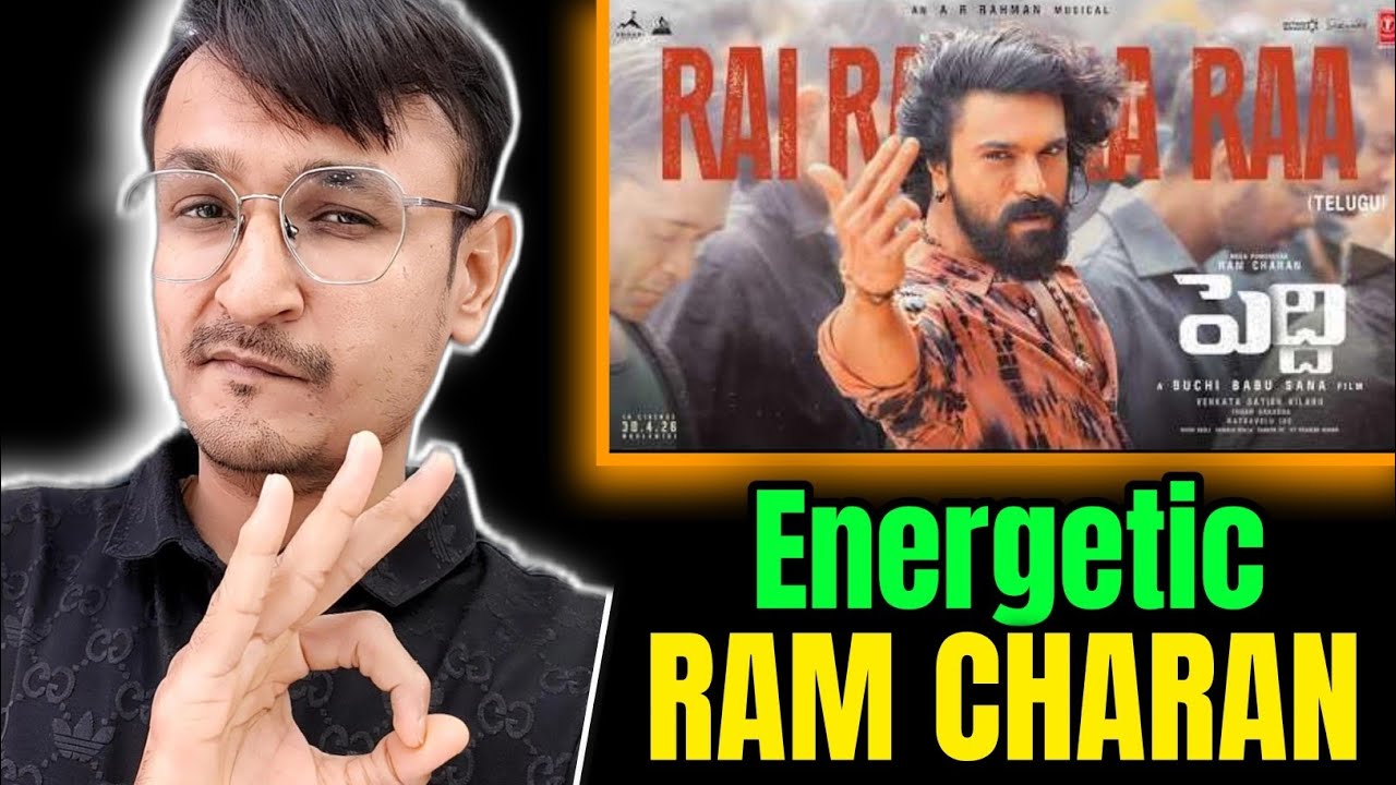 Rai Rai Raa Raa Song REACTION | Peddi | Ram Charan | AR Rehman