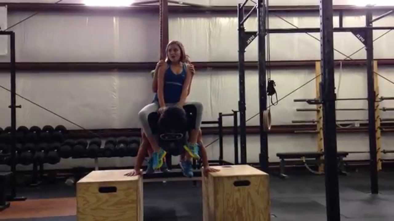 Summer Fun - Gillian and the Holograms - Weighted push-ups/air guitar