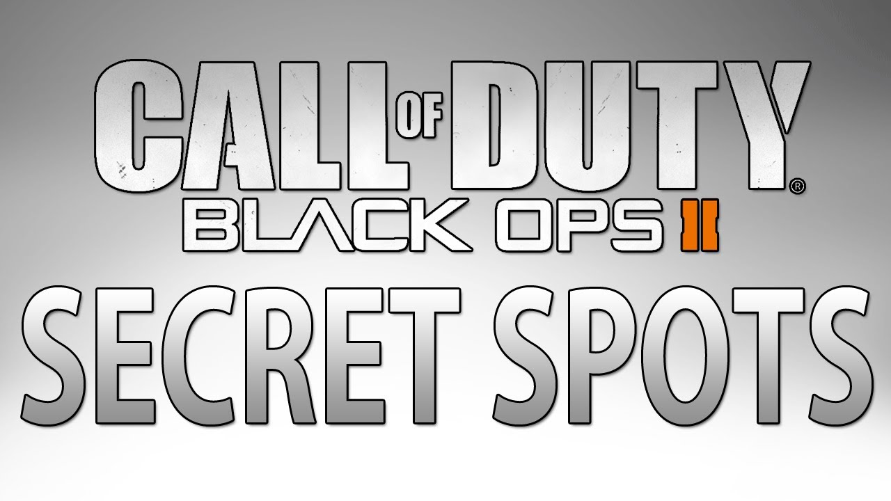 Black Ops II: Secret Spots Episode 1 | Meltdown & Overflow
