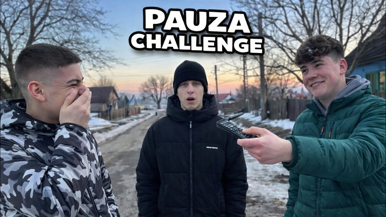 Pauza challenge cu Andrei si varul meu🥶(Ne am certat cu un om🤣🤣)