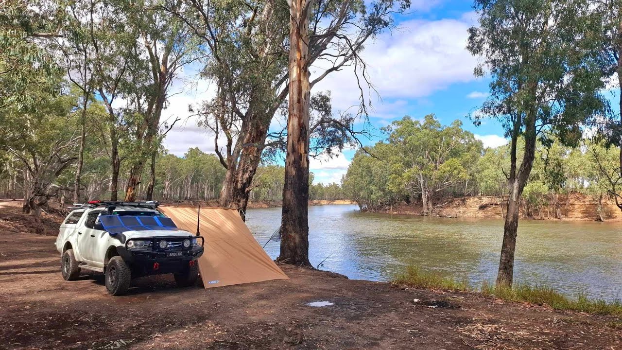 Echuca solo camp, March 2025