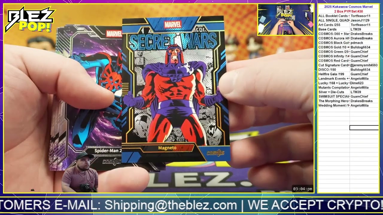 2025 Kakawow Cosmos Marvel 2 Box BREAK Pick Your Parallel Set #30