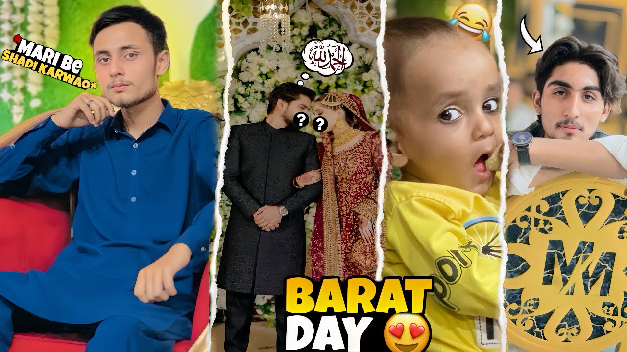 Barat day 😍| Allhamdulillah Nikah Done ￼🍂￼￼|*mary Shadi Karwao 😂