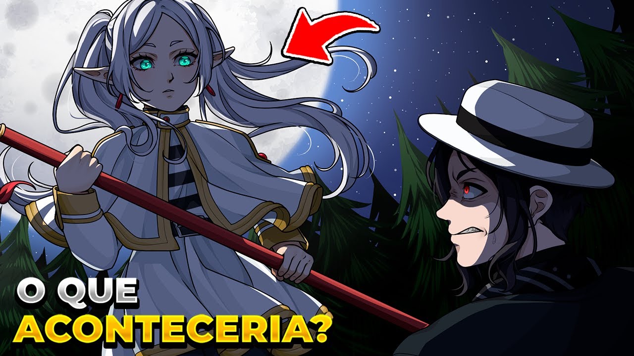 E SE FRIEREN ESTIVESSE EM DEMON SLAYER? O QUE ACONTECERIA!? | DEMON SLAYER