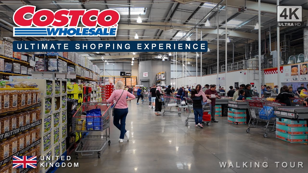 Costco Wholesale Walking Tour 4K | Ultimate Shopping Experience! | UK 🇬🇧