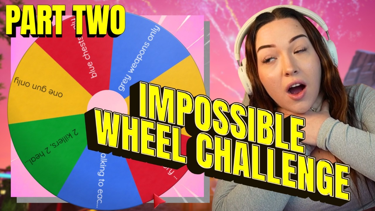 IMPOSSIBLE WHEEL SQUAD CHALLENGE FORTNITE - PART TWO