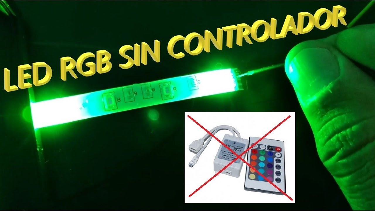 LED RGB SIN CONTROLADOR