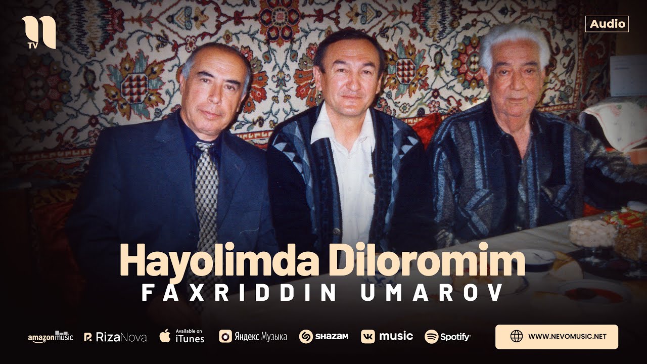 Faxriddin Umarov - Hayolimda Diloromim (audio)
