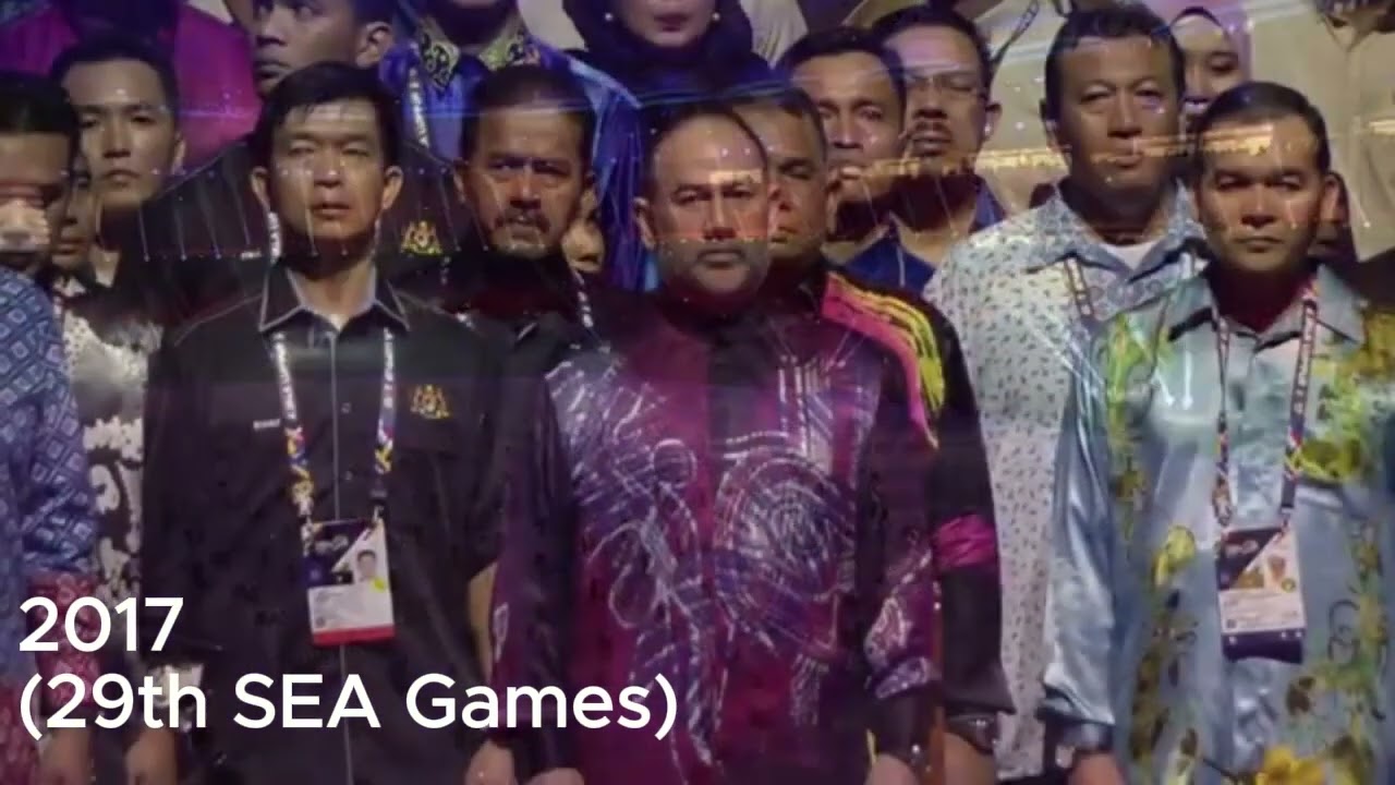 Evolution of Malaysian National Anthem at multi-sporting events (1989-present)