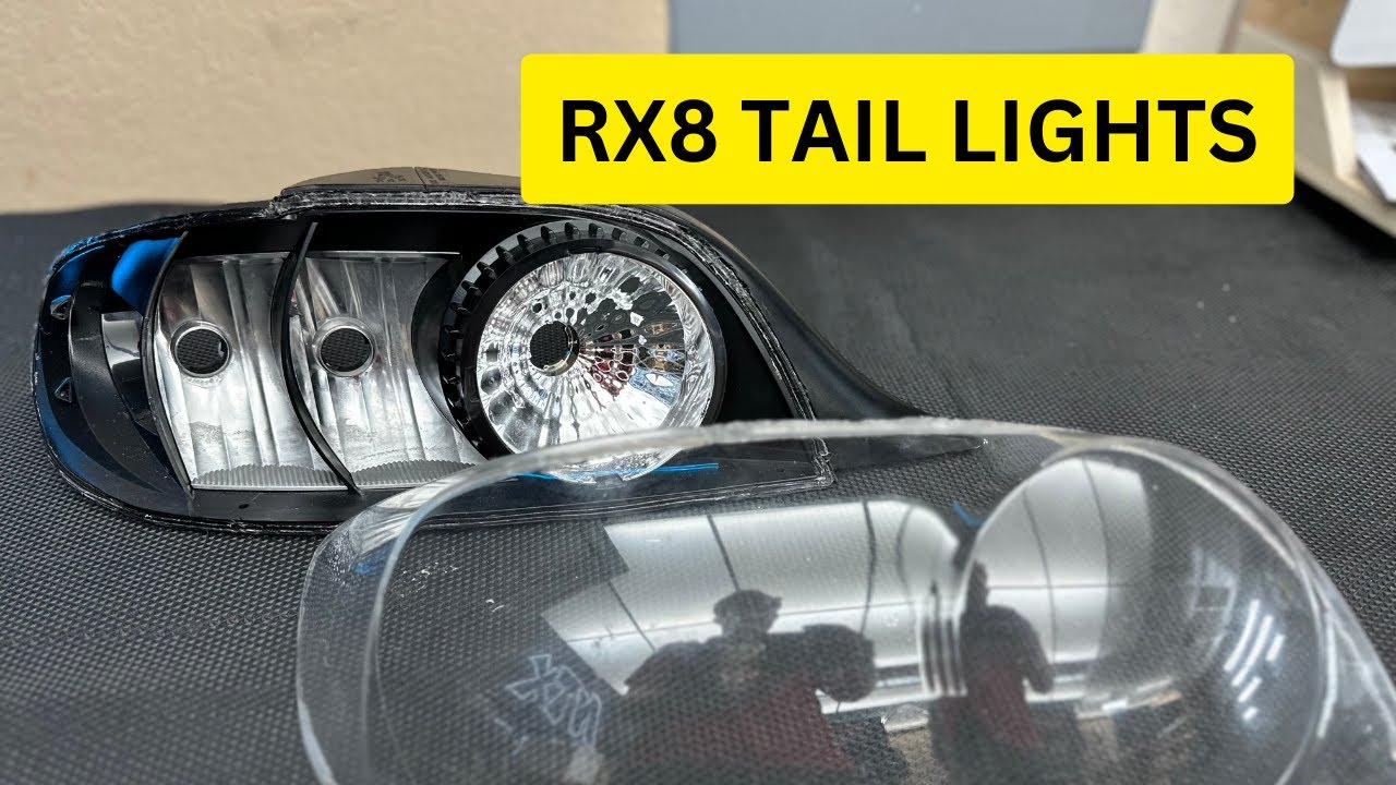 how to open MAZDA RX8 TAIL LIGHTS