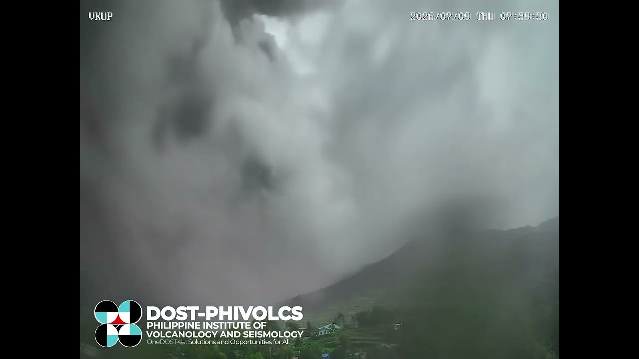 Explosive eruption at the summit crater of Kanlaon Volcano | GMA News