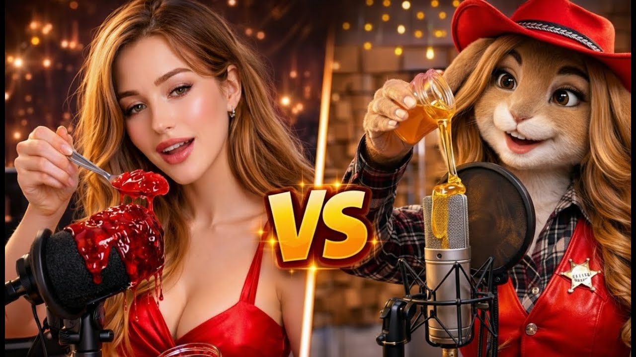 “Who Will Put You to Sleep Faster? 😴 | Human vs Bunny ASMR”