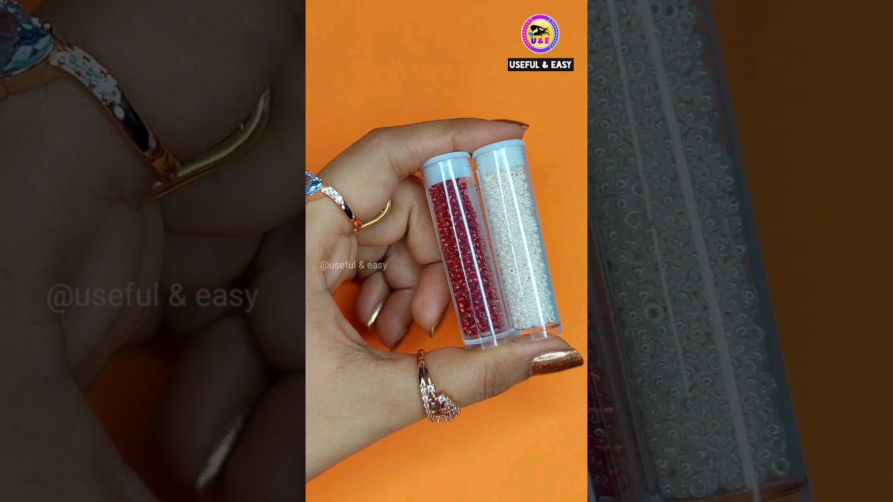#shorts Easy & simple for beginners.Beads jewelry making.DIY ring useful & easy