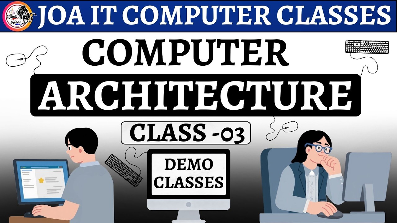 Computer Architecture -03 | Demo Classes -04