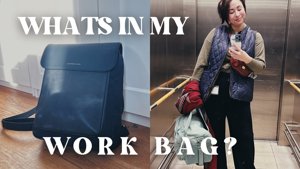 What's In My WORK Bag // Was ich jeden Tag mit zur Arbeit nehme!
