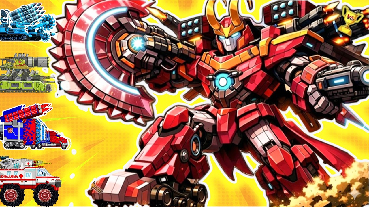 ULTIMATE FUSION MECH vs Tank Army – Final War Begins! -  Cartoons about tank