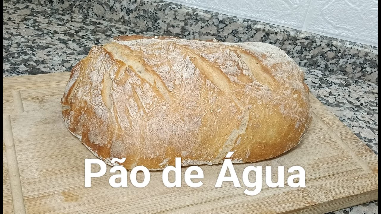 PÃO DE ÁGUA CASEIRO -  Como fazer esta Receita Bimby / Thermomix TM6 TM5 TM31