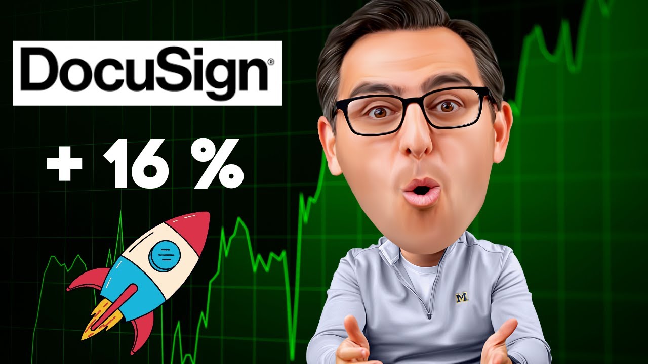 DocuSign is up 16% After Docu Stock Earnings