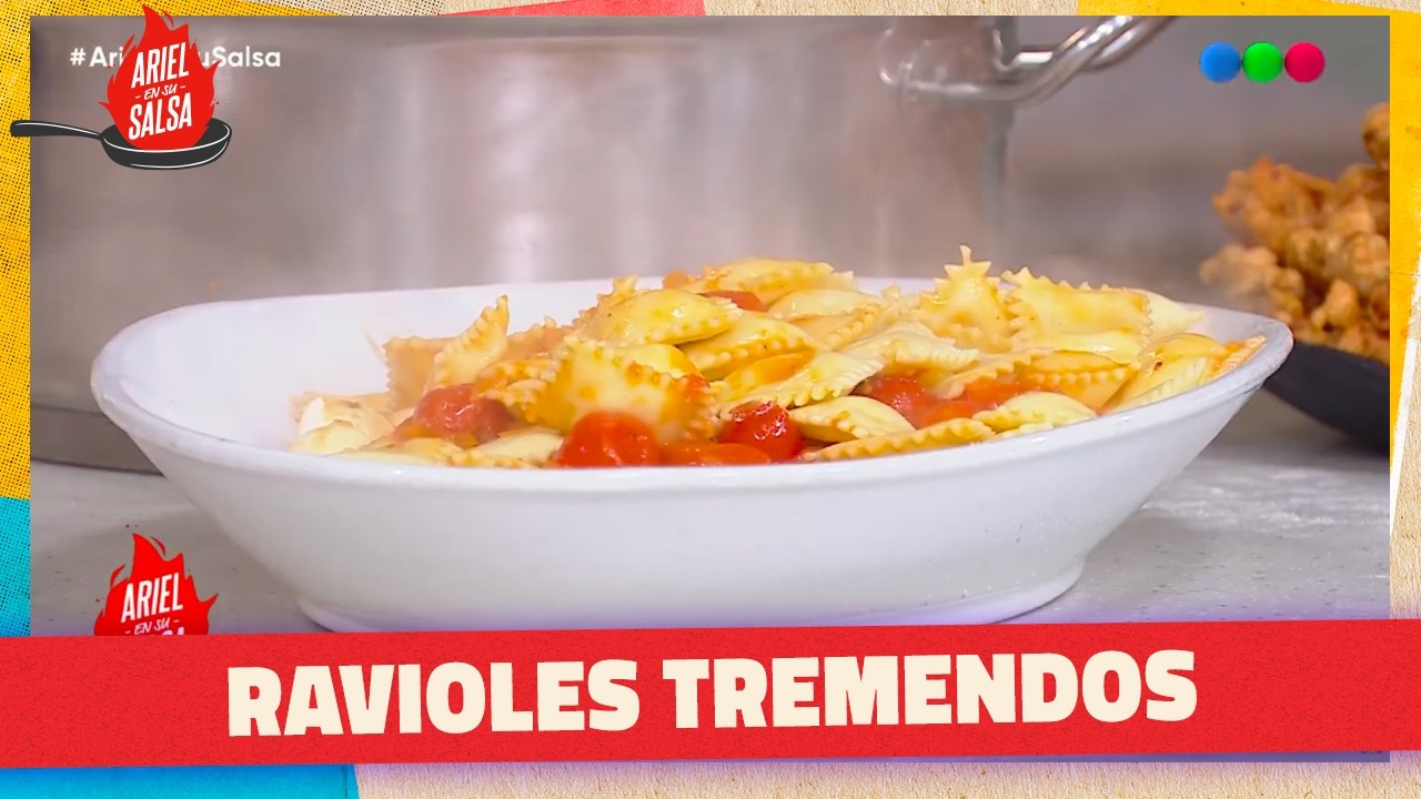 Calamares Fritos - Ravioles de Ricota y Nueces - Budín de Cítricos con Limón | ARIEL EN SU SALSA