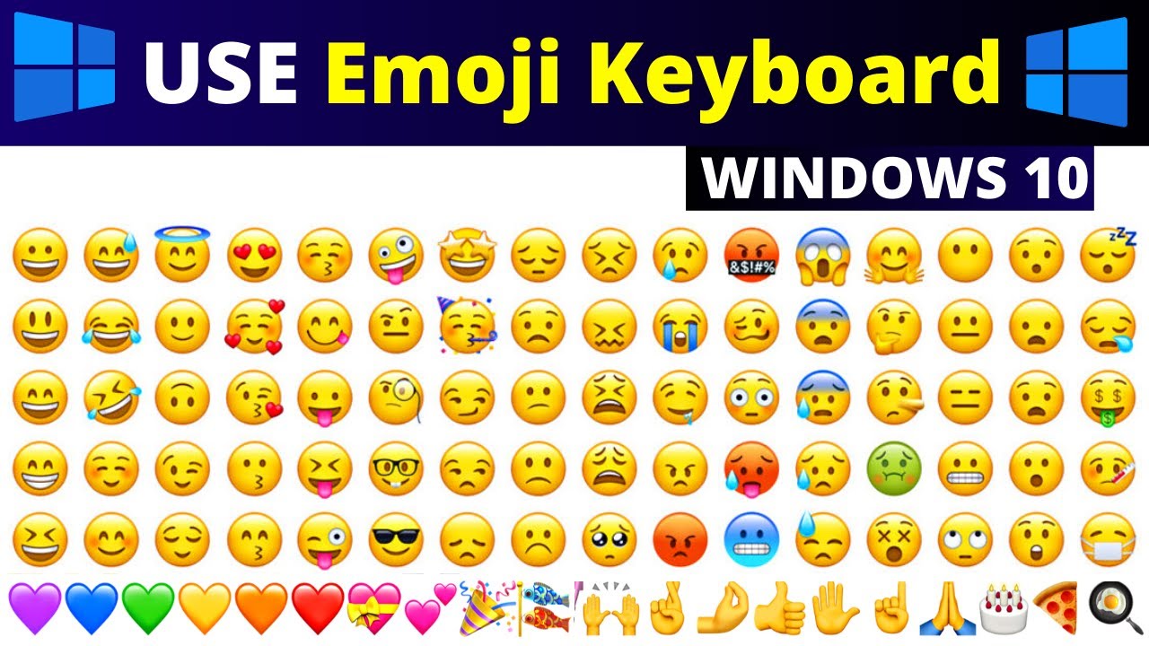 emoji keyboard ka use kaise kare laptop me | how to use emoji in pc | use emoji in windows 10