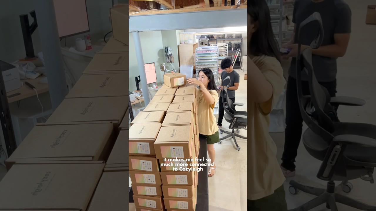 день из моей жизни 🖥️📦🍃 самозанятый дизайнер, управляющий небольшим уютным бизнесом #studiovlog