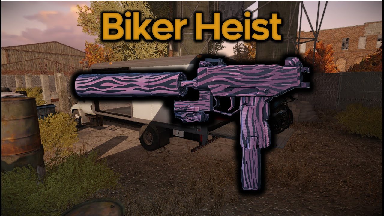 Payday 2 Biker Heist DSOD Solo Loud (No AI, Downs, Assets, Deployables) Kingpin Triple SMG Build