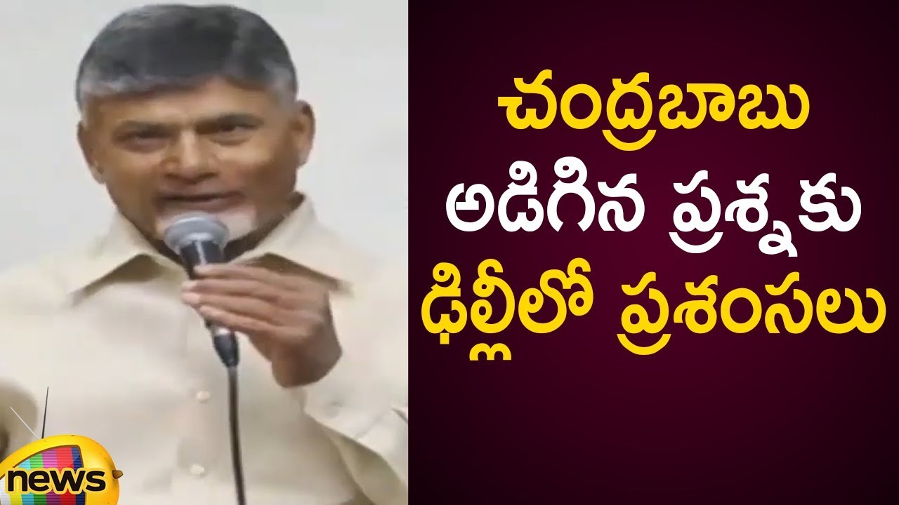 Election Commission Supports Chandrababu Naidu Over EVMs Issue | Chandrababu Press Meet In Delhi