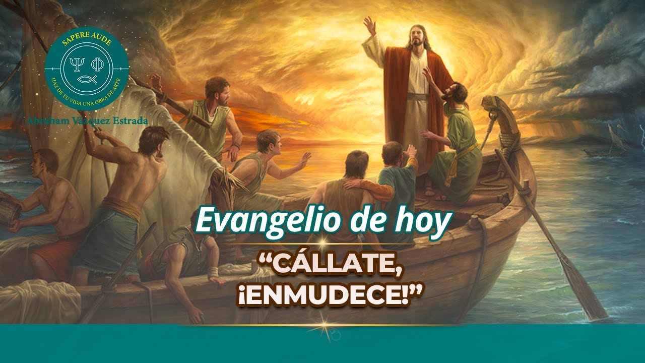 Evangelio de hoy SÁBADO 31 ENERO 2026 ✝“Cállate, enmudece!.