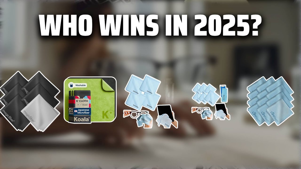 The Top 5 Best Glass Cloths in 2025 - Must Watch Before Buying!
