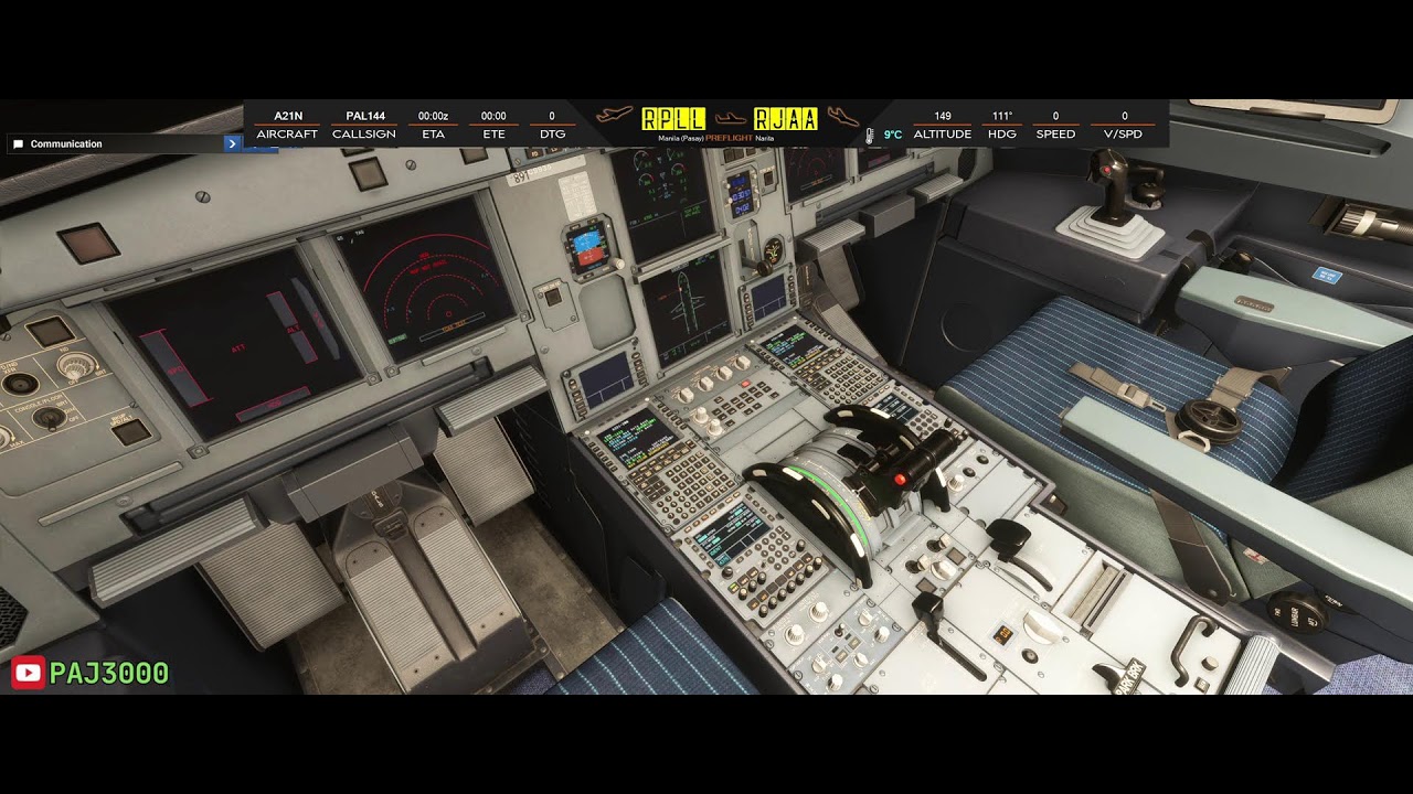 [MSFS2024] Airbus A321neo RPLL to RJAA | Thrustmaster