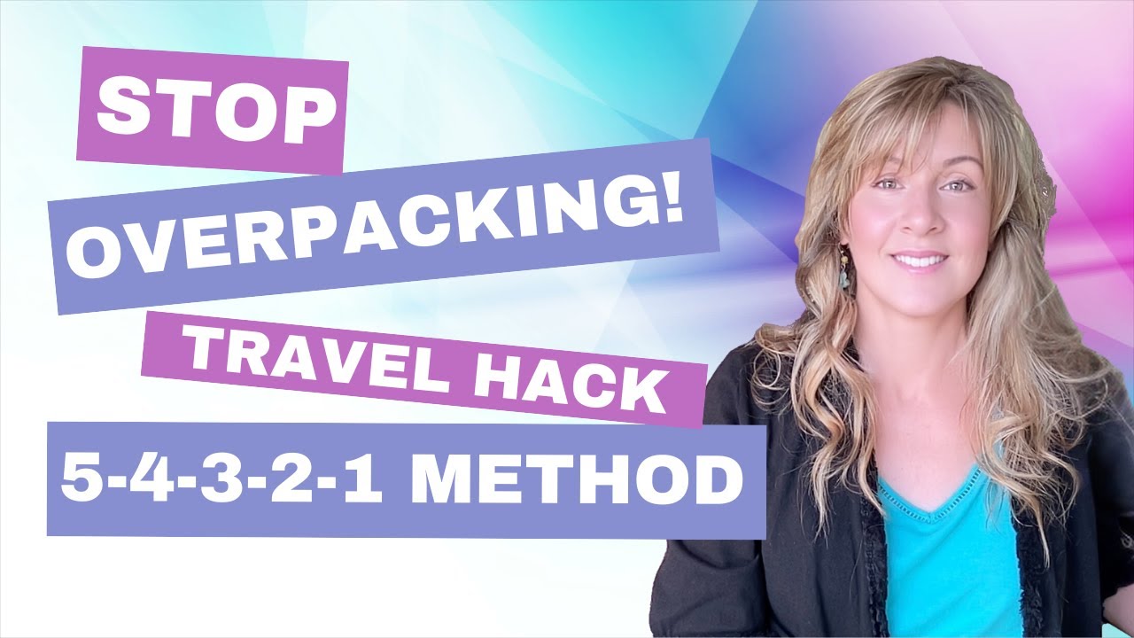 Stop Overpacking! How to Pack for a Week in Carry-On Only | 54321 Packing Method