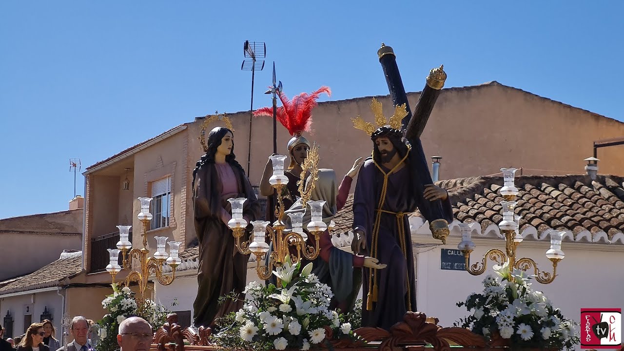 Procesión extraordinaria del Encuentro con motivo del 75 aniversario de la llegada a Manzanares 2023