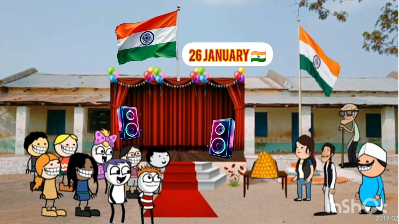 26 january  फूल कॉमेडी वीडियो 🇮🇳 #funnylack #tweencraft #comedy #funny #trending #share #subscribe 