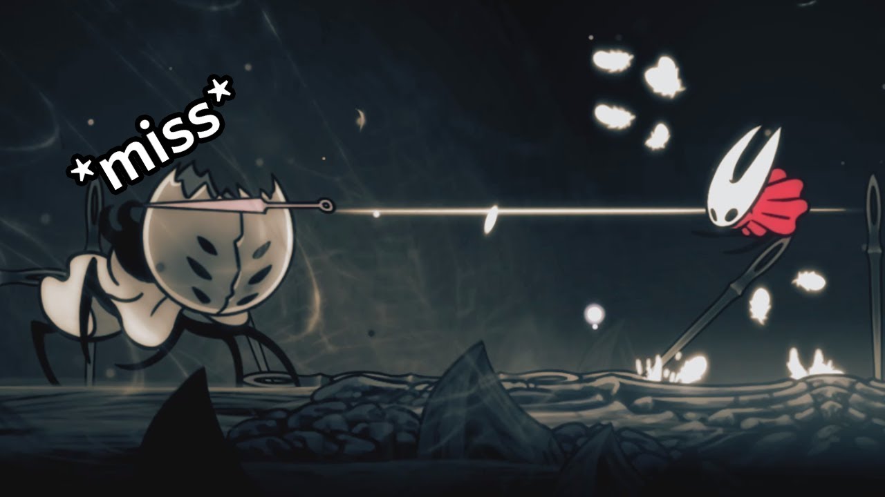 Hitless First Sinner but the floor and walls are lava (Silksong)