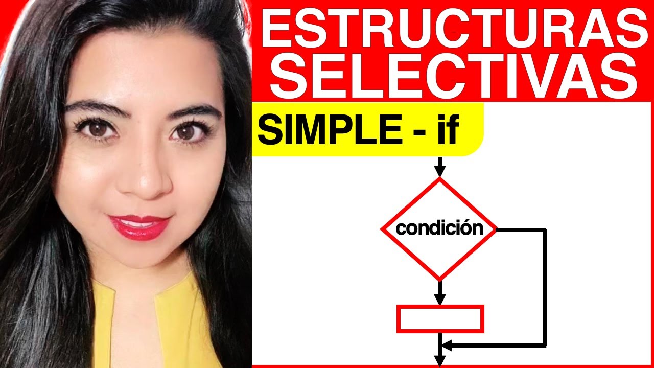 ESTRUCTURA SELECTIVA SIMPLE IF (EXPLICACIÓN y DIAGRAMA de FLUJO de la sentencia if ó if-then)