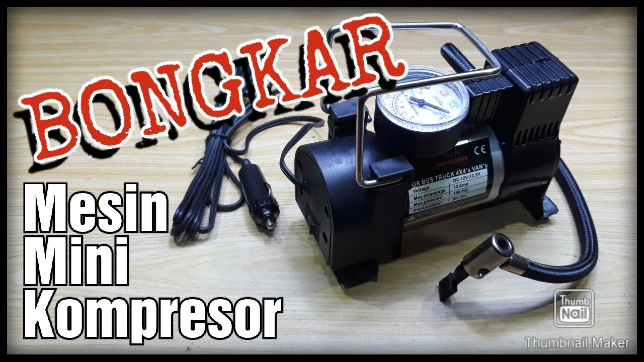 Bongkar Mini Kompresor