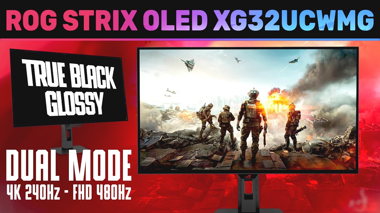 En İyi 32'' 4K OLED Gaming Monitör mü? ASUS ROG Strix XG32UCWMG Deneyimlerimiz