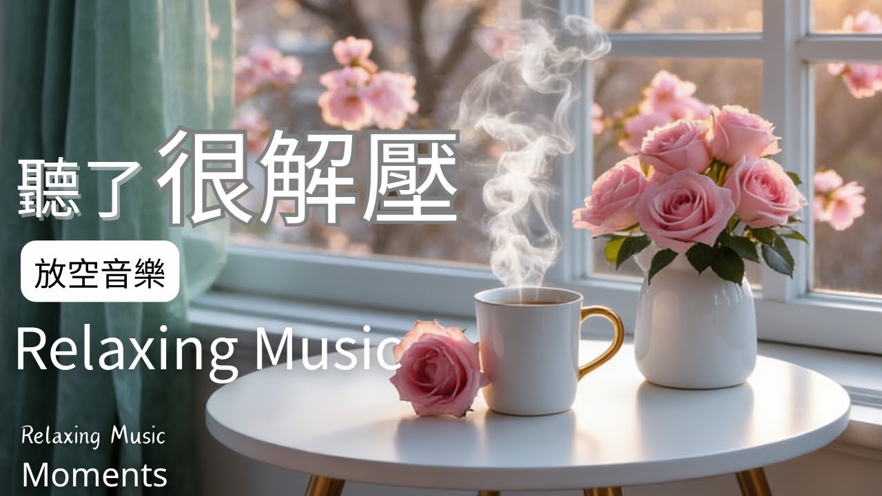 1小時放空音樂｜寧靜鋼琴輕音樂｜☕️𥦬邊的慢時光鋼琴音樂｜暖心音樂循環播放｜一杯咖啡，一段靜靜的旋律｜放鬆. 舒壓. 舒服. 暖心｜Relaxing Music#relaxingmusic