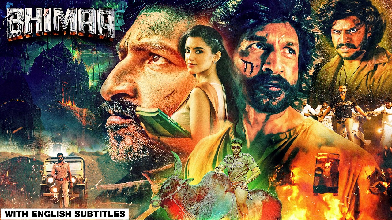 BHIMAA (2026) गोपीचंद की सबसे बड़ी Action Movie | South Indian Hindi Dubbed Movie | English Subtitles