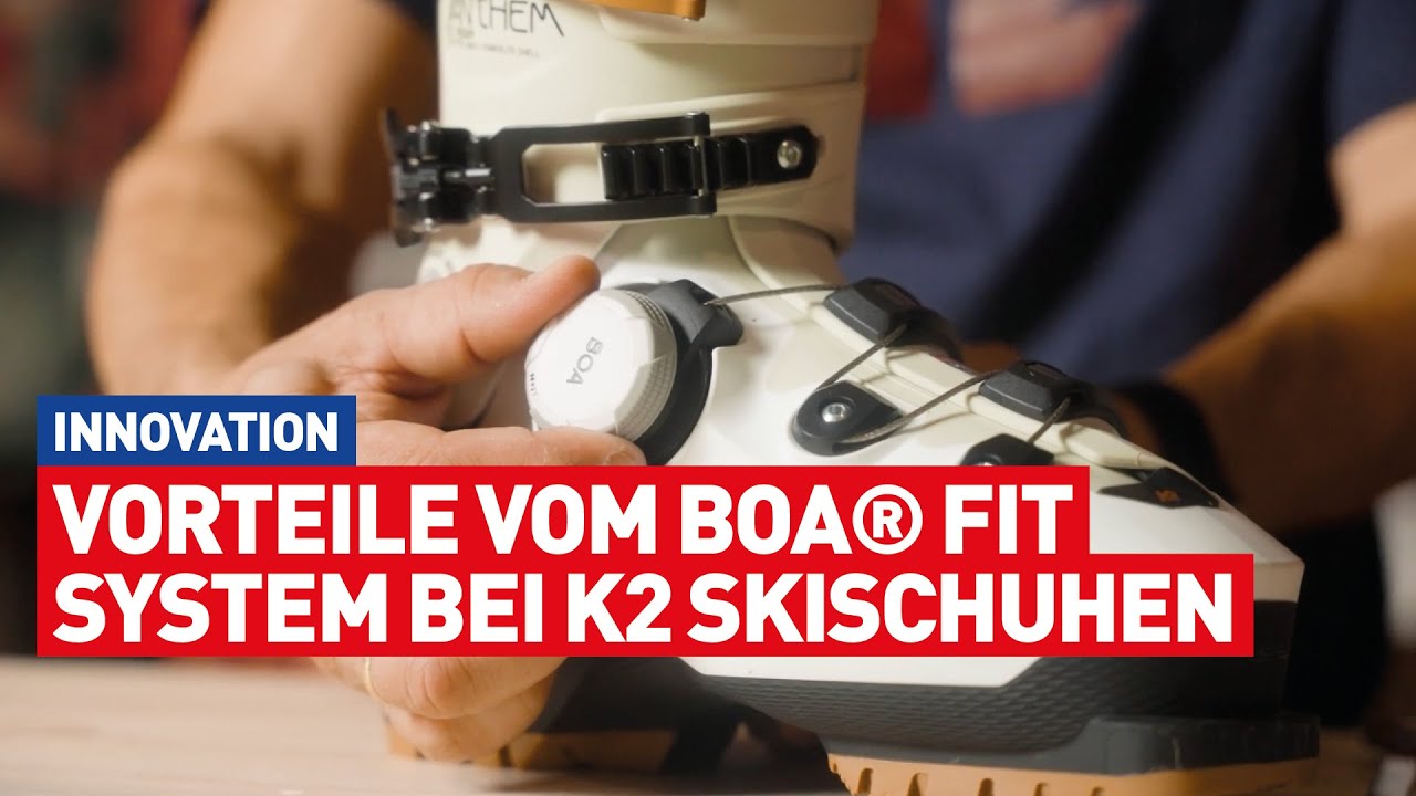 K2 BOA® Fit System bei Skischuhen - perfekte Passform in Sekundenschnelle || Produktvorstellung